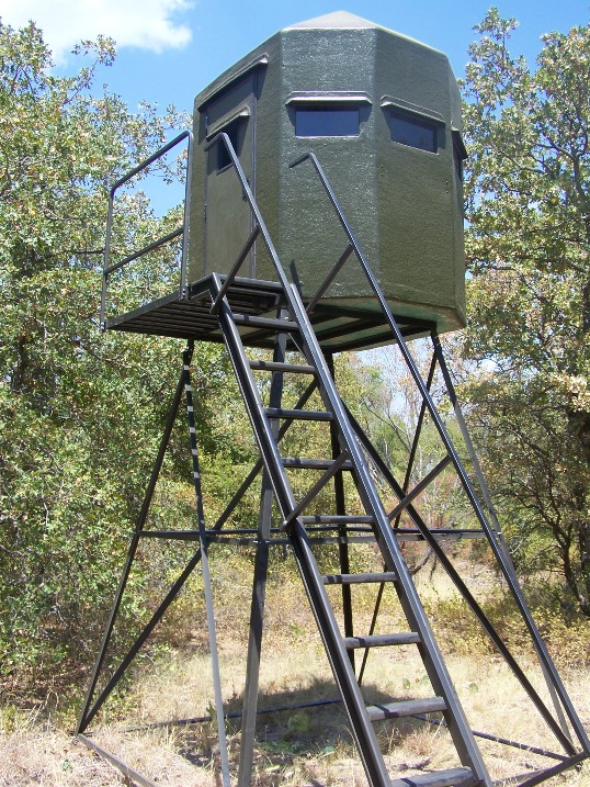 TEXAS DEER STANDS Hunting Box Blinds, Feeders,Deer Stand